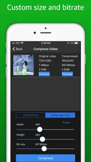 compress video - shrink photos iphone screenshot 3