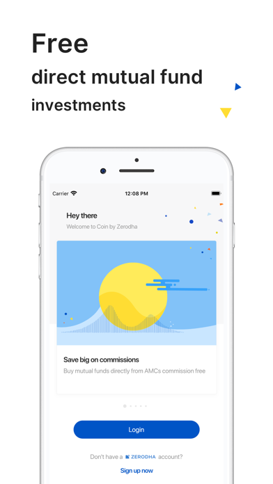 Zerodha Coin - Mutual funds Screenshot