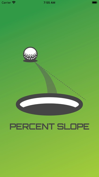 Percent Slope: Golf Green Read