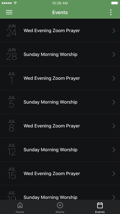 Living Spring Church App Screenshot