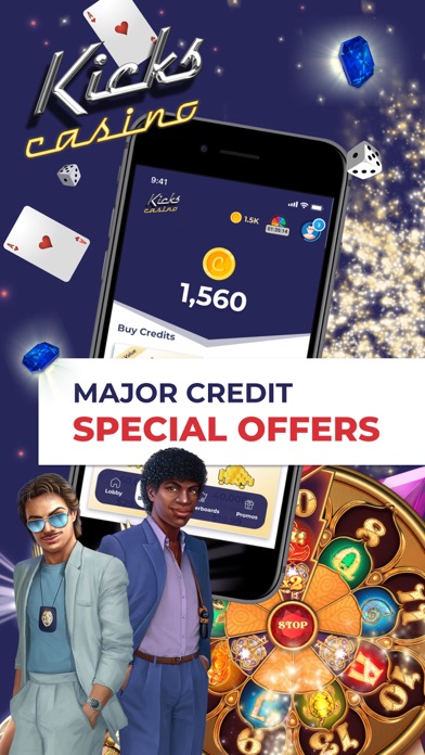Kicks Social Casino Screenshot