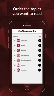 gogamecocks iphone screenshot 1