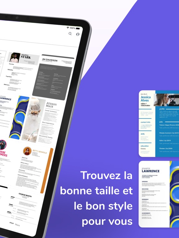 Screenshot #5 pour Créateur de CV et de CV
