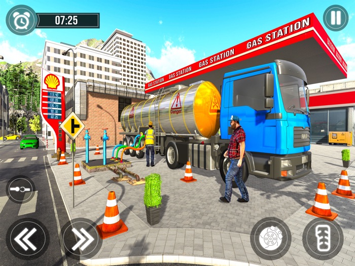 Oil Tanker Truck Driving Game