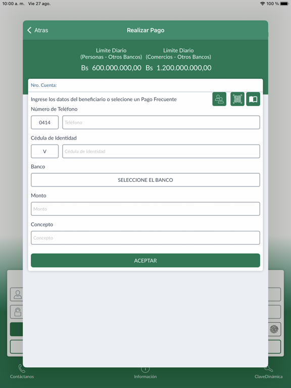 Screenshot #4 pour Banesco Ve
