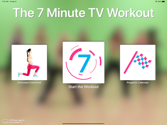 7 Minute TV Workout لقطة شاشة