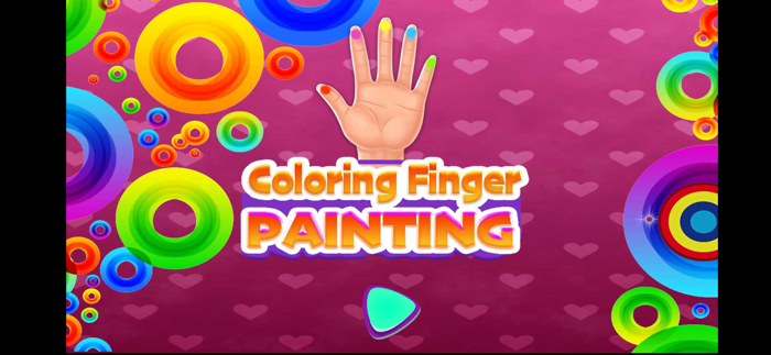 Coloring Finger Painting Games