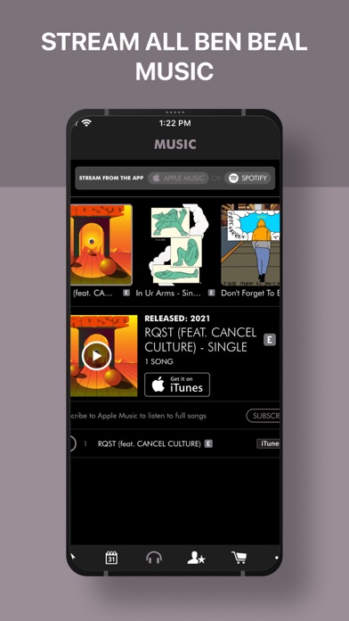 Ben Beal - Official App Screenshot