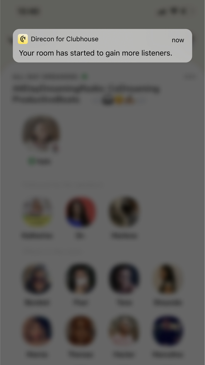 Direcon for Clubhouse