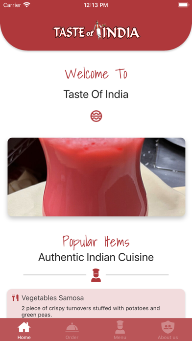 Screenshot #1 pour Taste Of India utah