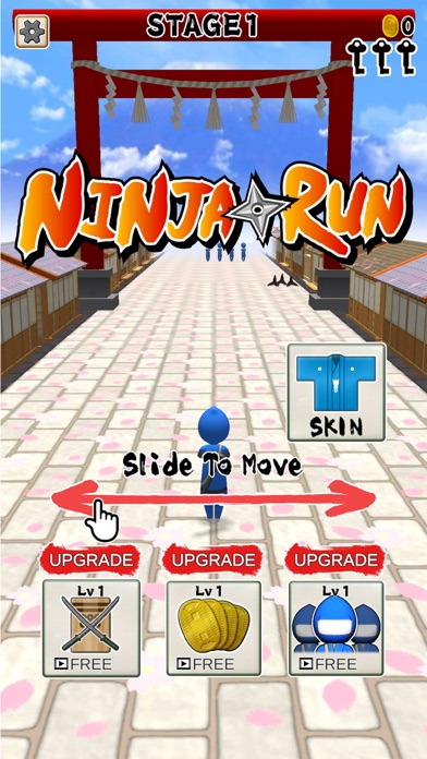 Ninja Run! 3Dのおすすめ画像1