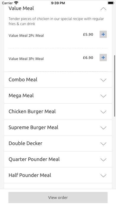 Dixy Chicken & Grill, London Screenshot