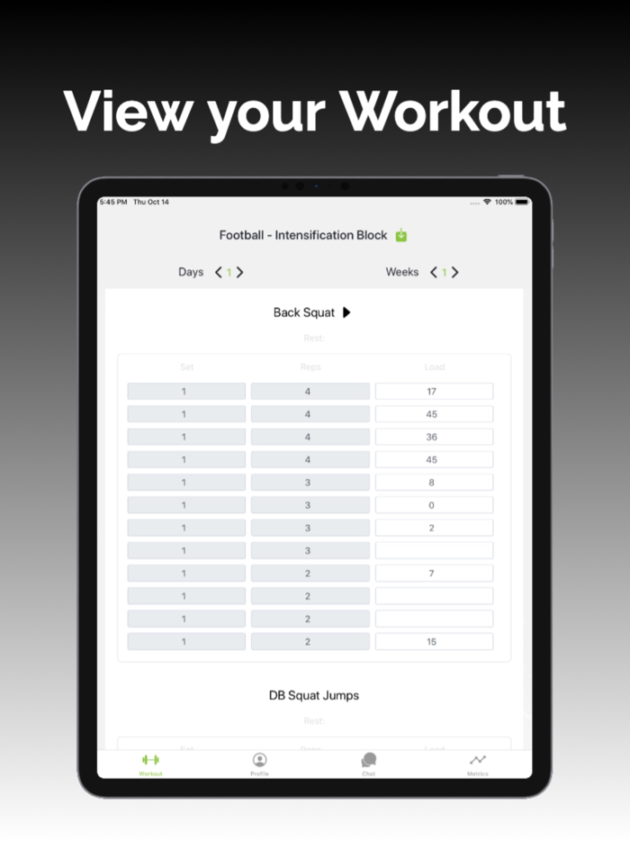 Strength Coach Pro - Athletes