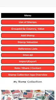 my valuable stamp collection iphone screenshot 2