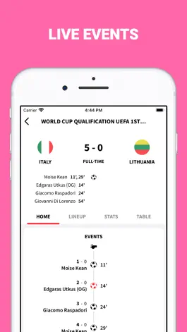 Game screenshot Live Score - Football Scores apk