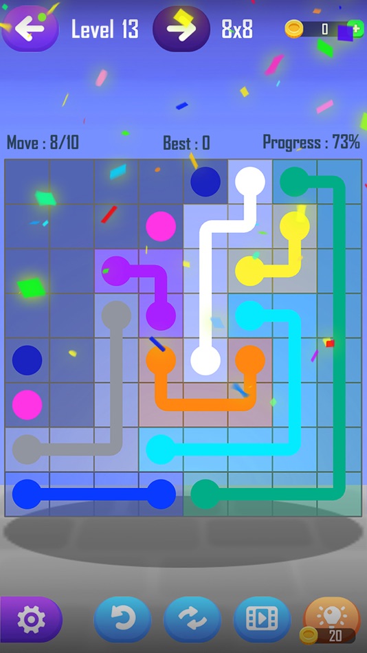 Line Puzzle Game-Color Connect - 1.1.4 - (iOS)