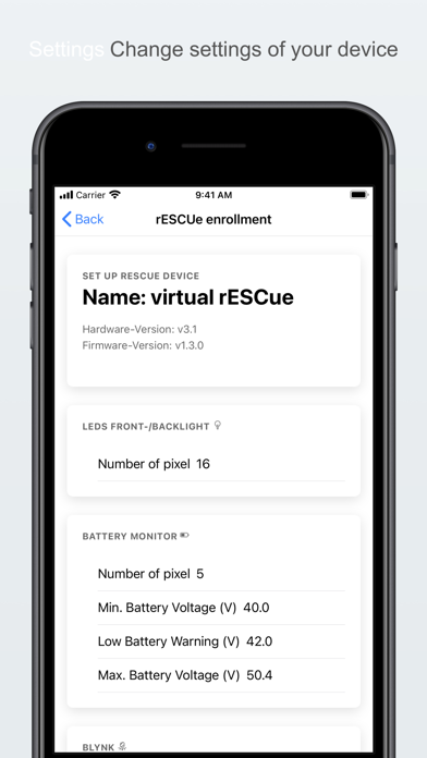 rESCue-App Screenshot