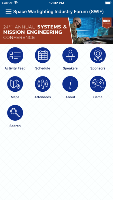 NDIA Meetings Screenshot