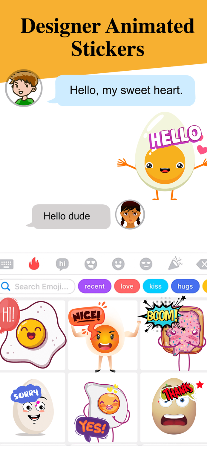 Animated Egg Buddies