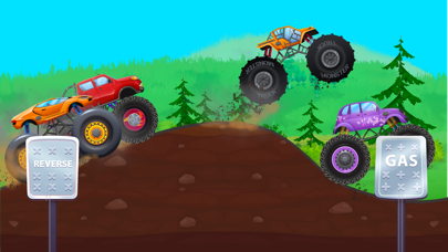 Monster Truck Racing Kids Game Screenshot