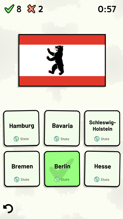 States of Germany Quiz Screenshot