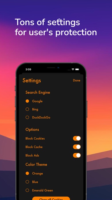 Strange Browser iPhone screenshot 4 - Productivity app