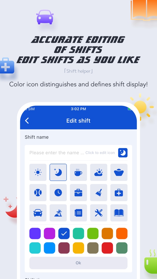 #3. EasyShift - Shift Calendar (iOS) 由: 亚娟 秦