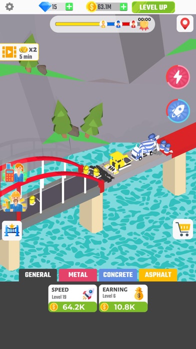 Bridge idle: Build simulator Screenshot
