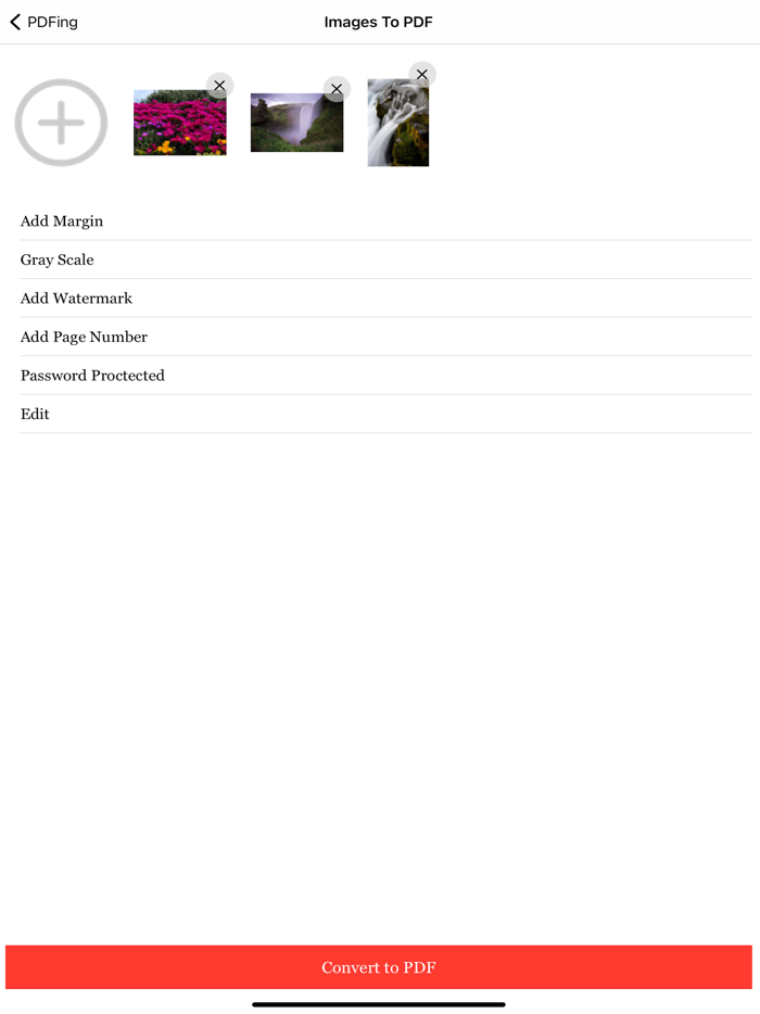 PDFing - Scanner and PDF Creator