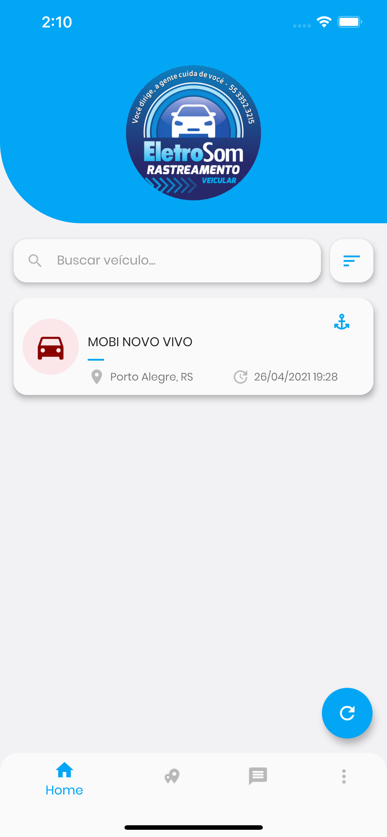 Eletrosom Rastreamento