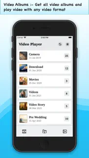 video player - media player iphone screenshot 1