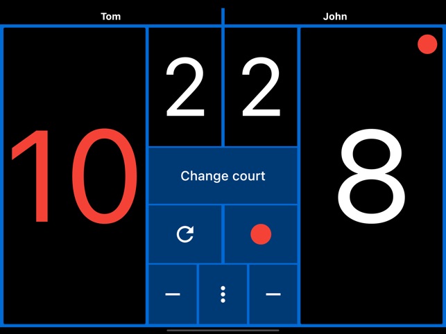 Online Table Tennis Ping-pong Score Board