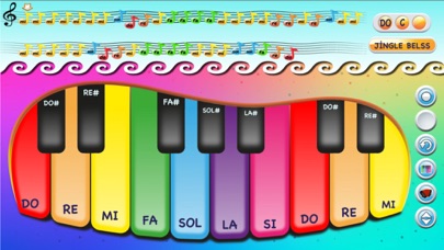 Colorful iPiano Screenshot