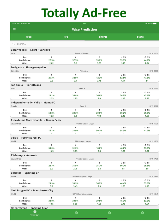Soccer Betting Tips Prediction