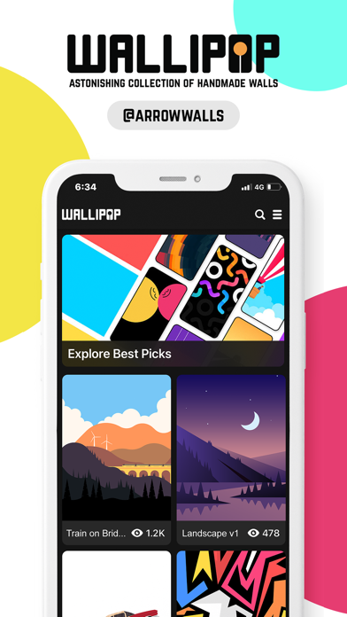 Wallipop Walls Screenshot