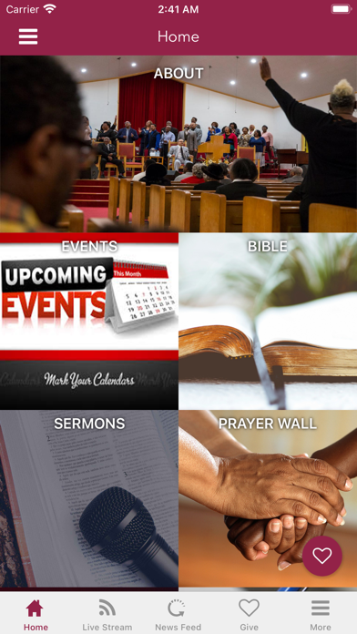 Cornerstone Church Ministries Screenshot