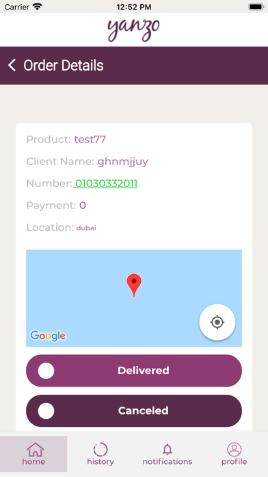 Yanzo Delegate Screenshot