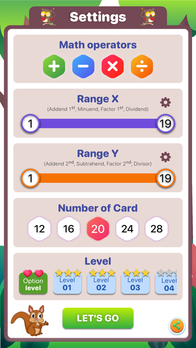 Screenshot #1 pour Math Memories