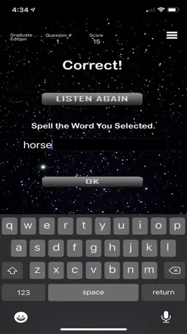 Game screenshot Graduate - Comet Spelling apk