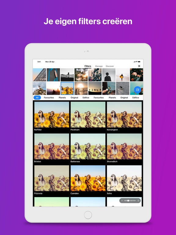 Infltr - Onbeperkte Filters iPad app afbeelding 5