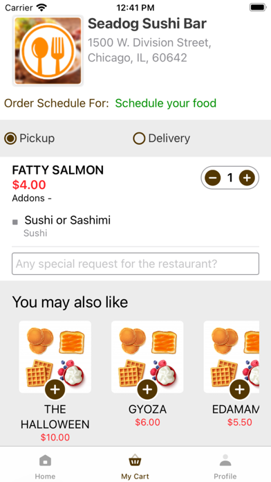 Seadog Sushi Bar Screenshot