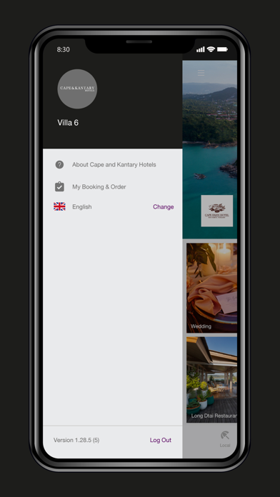 Cape & Kantary Hotels Screenshot