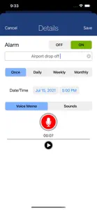 Memo Alarm screenshot #6 for iPhone