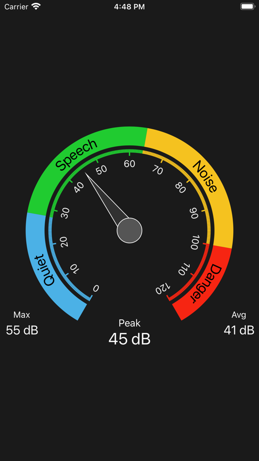 #2. Decibel Meter(Sound Meter) Pro (iOS) 由: ZipoApps