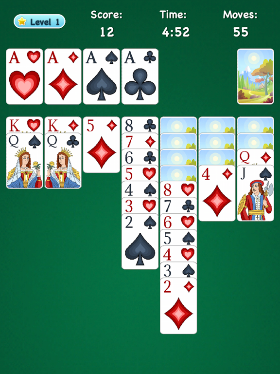 Screenshot #1 for Solitaire: Relaxing Card Game