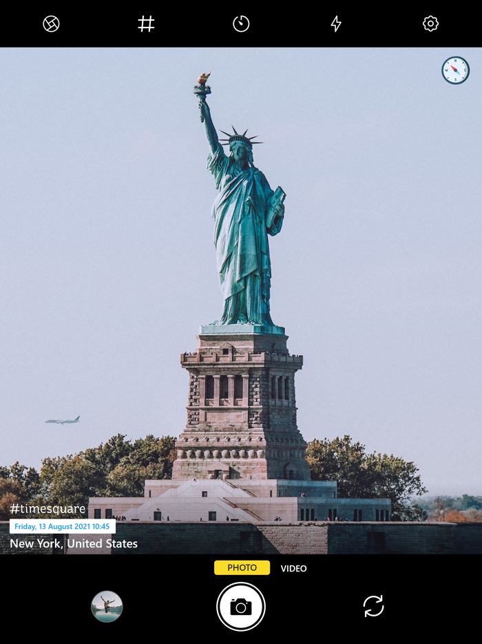 Timestamp camera Photo stamps