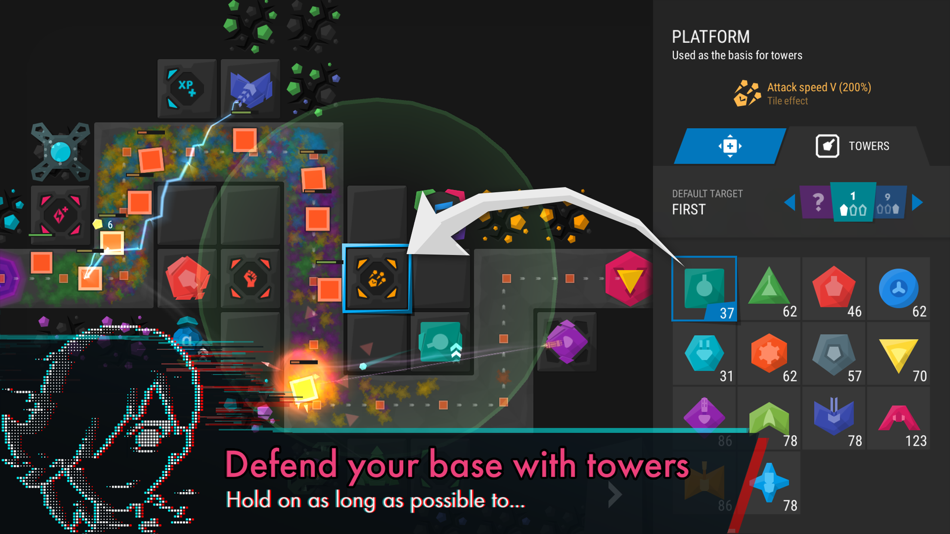 #1. Infinitode 2 (iOS) Podle: Vadym Sakhno