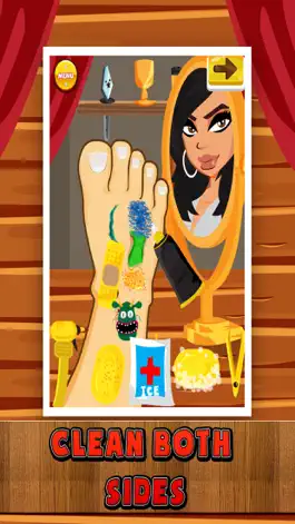 Game screenshot Celebrity Foot Doctor Salon apk