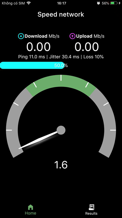 Speed network Screenshot
