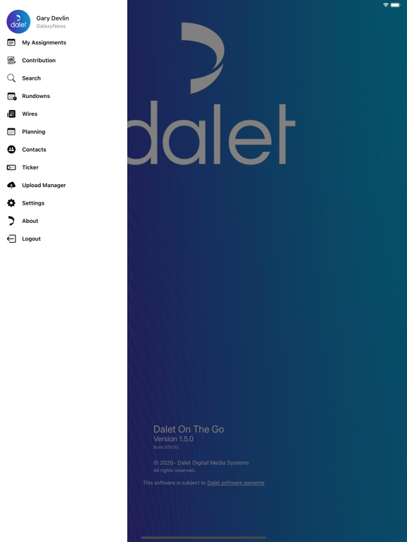 Screenshot #5 pour Dalet On The Go